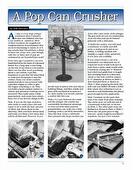 Build a Pop Can Crusher